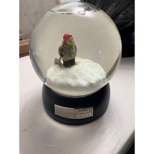 The New Yorker Snow Shoveler Snow Globe John Jonik Cartoon Liz Ross Big Trike